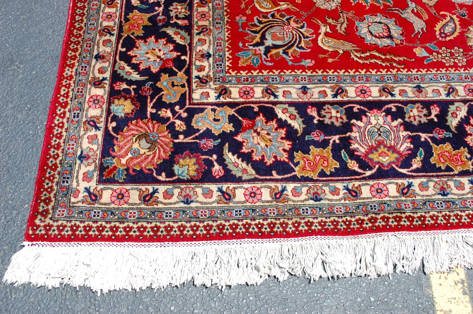 Persian TABRIZ RUG 11.4x19 - 3