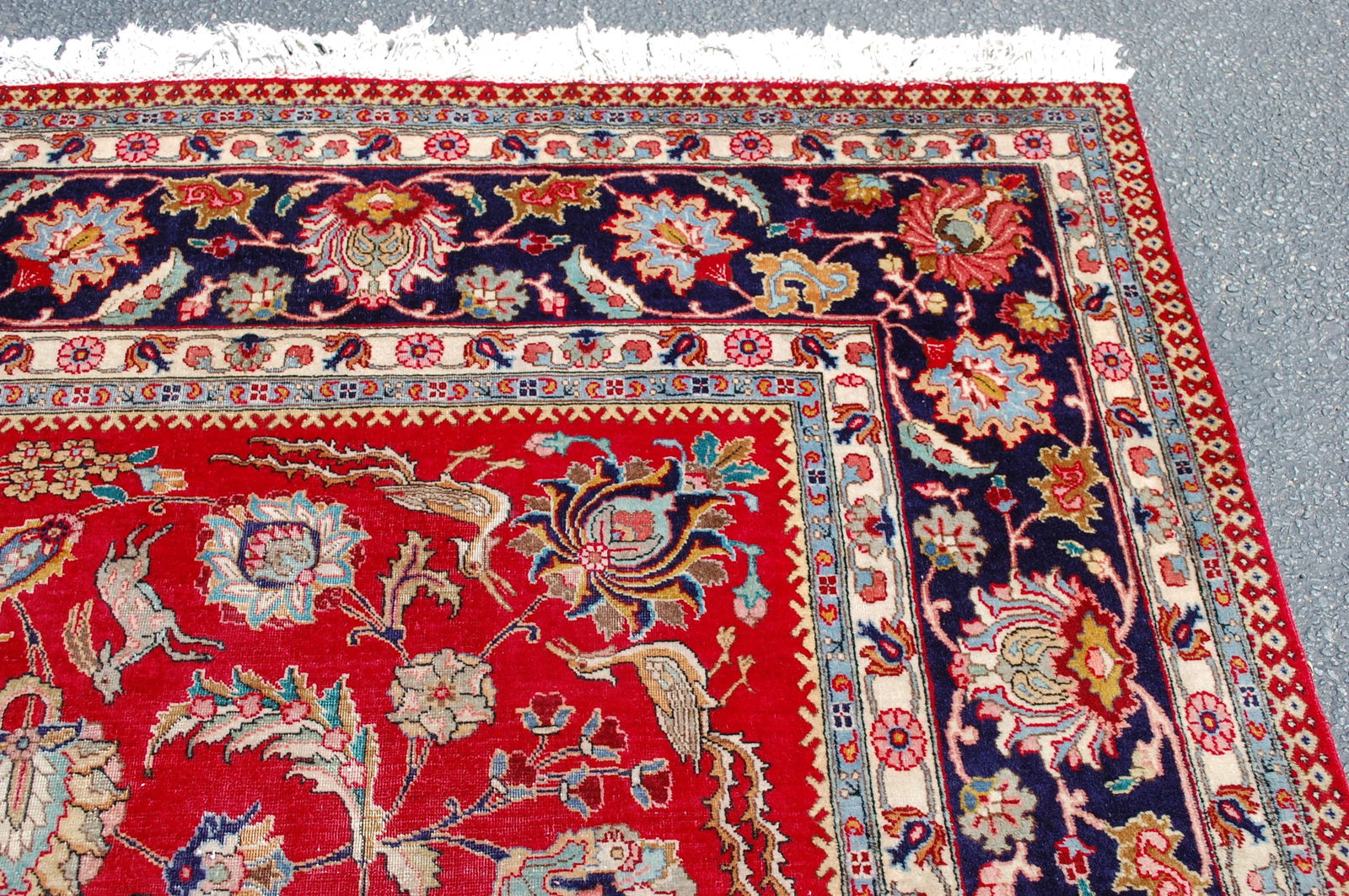 Persian TABRIZ RUG 11.4x19 - 5