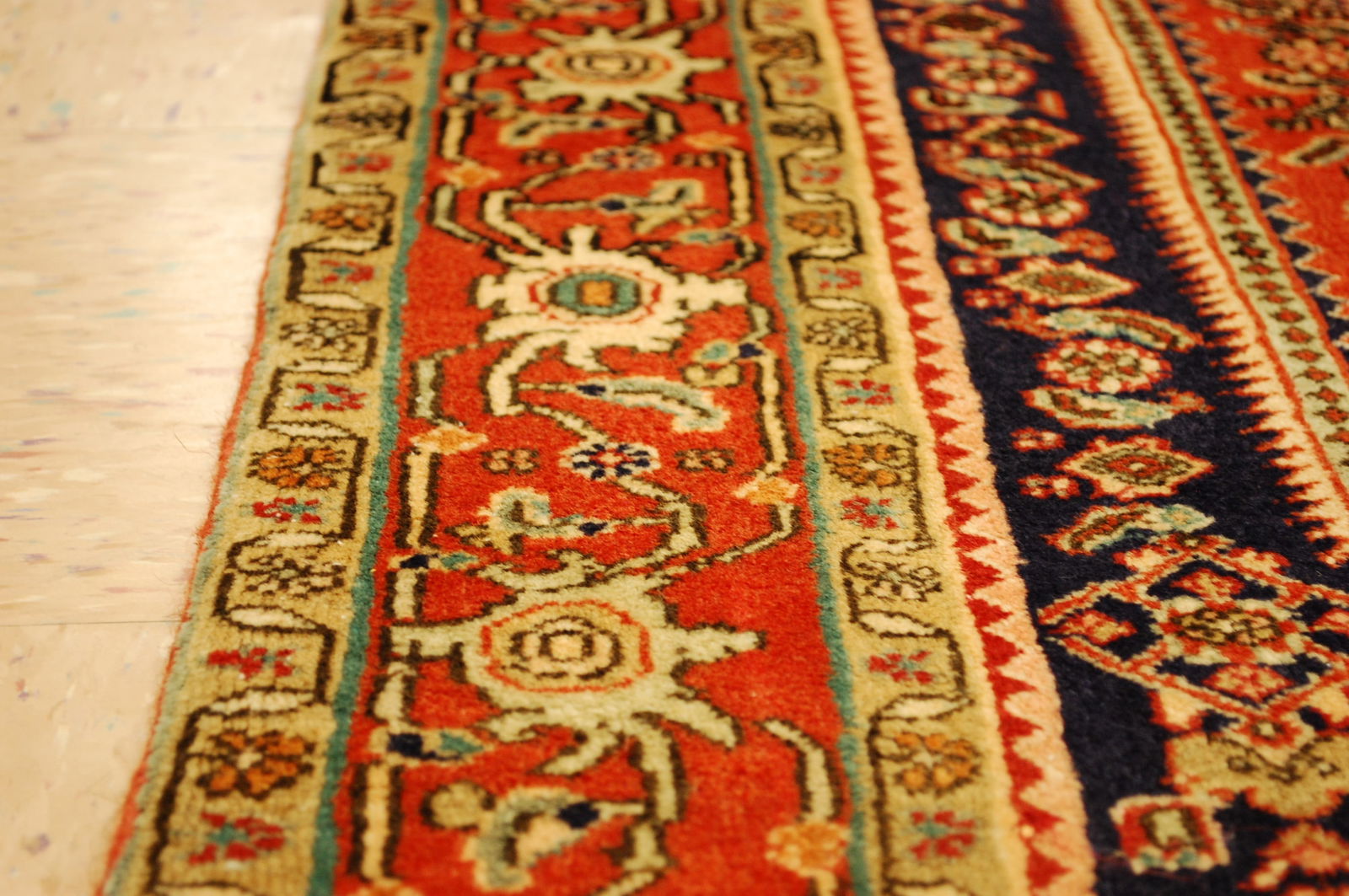 Persian BIJAR RUG 4'x5'4" - 8