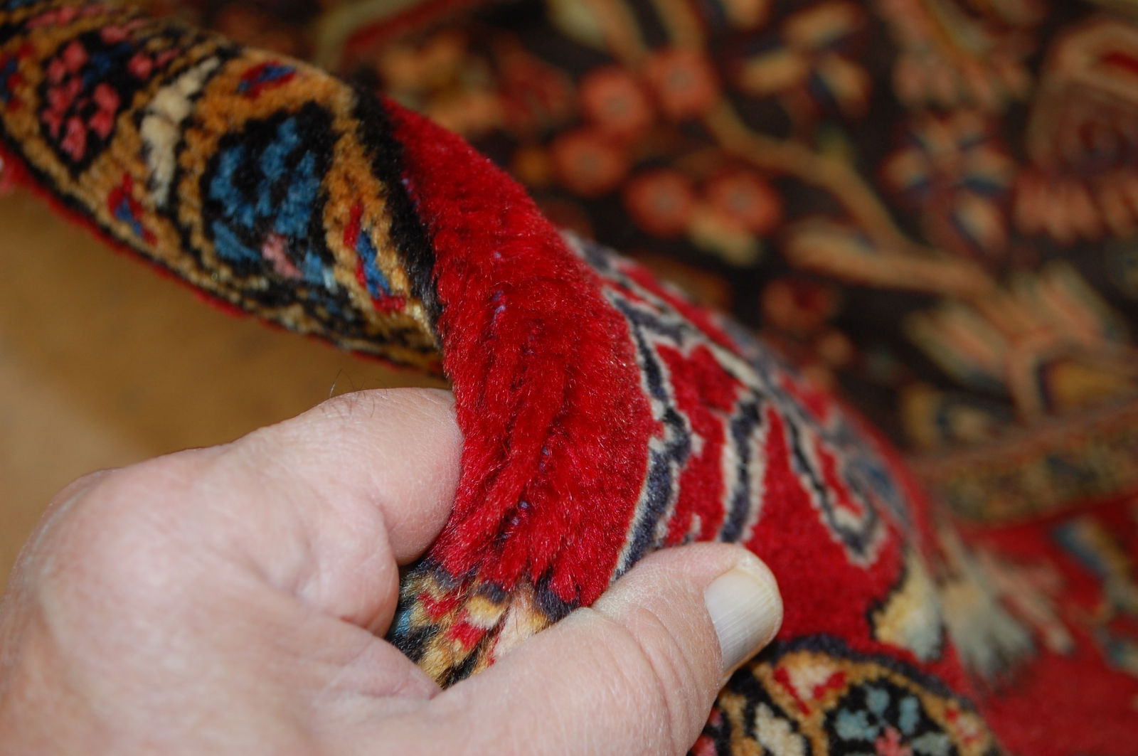 Persian SARUK FERAKHAN RUG 4'1" x 6'6" - 15