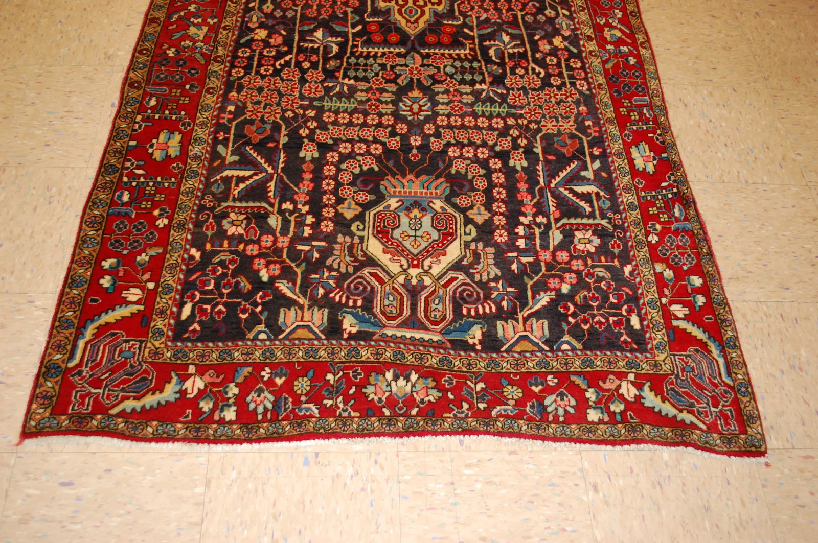Persian SARUK FERAKHAN RUG 4'1" x 6'6" - 3