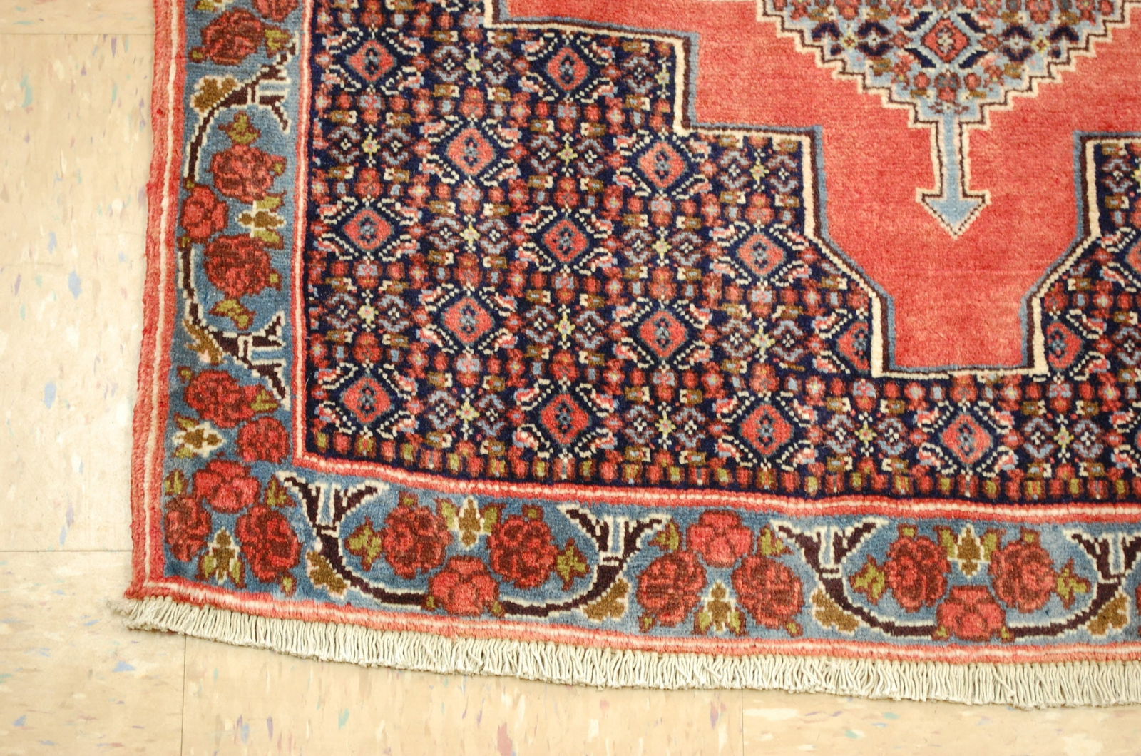 Persian Bijar Rug 3' x 11'6" - 3