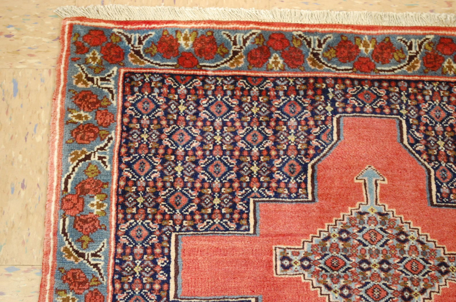 Persian Bijar Rug 3' x 11'6" - 4