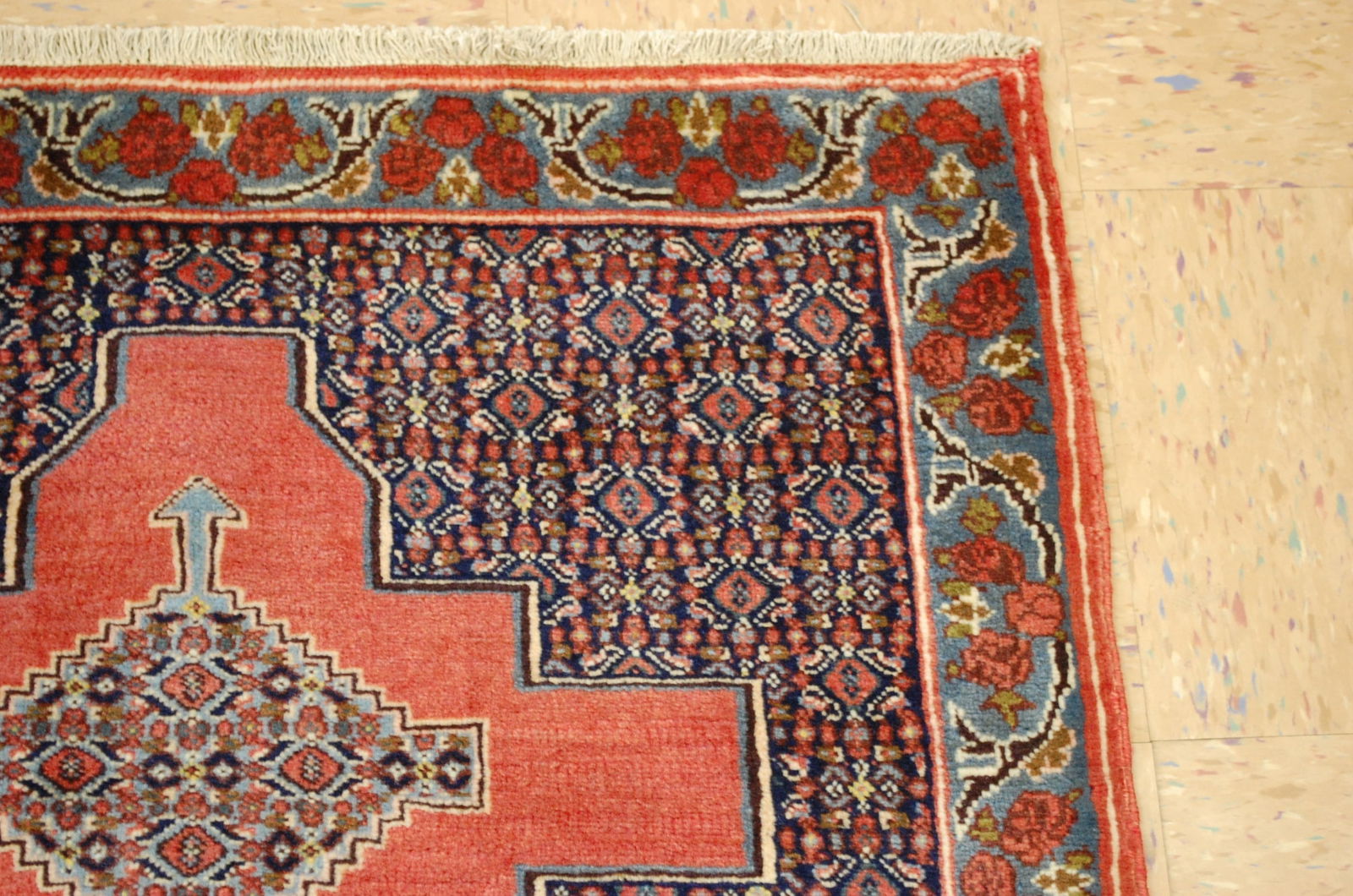 Persian Bijar Rug 3' x 11'6" - 5