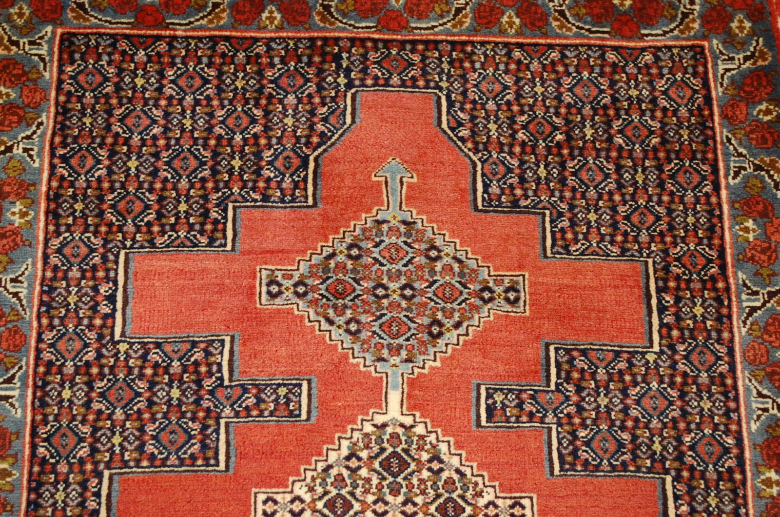 Persian Bijar Rug 3' x 11'6" - 6