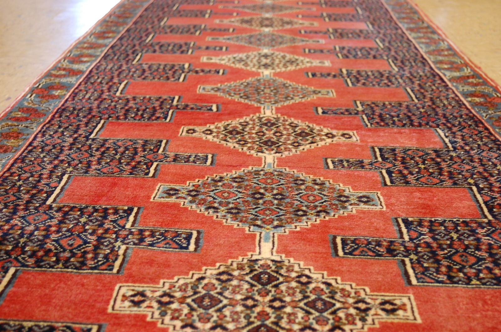Persian Bijar Rug 3' x 11'6" - 8