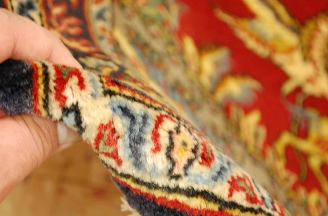 PERSIAN KASHAN RUG,2.6x3 - 6