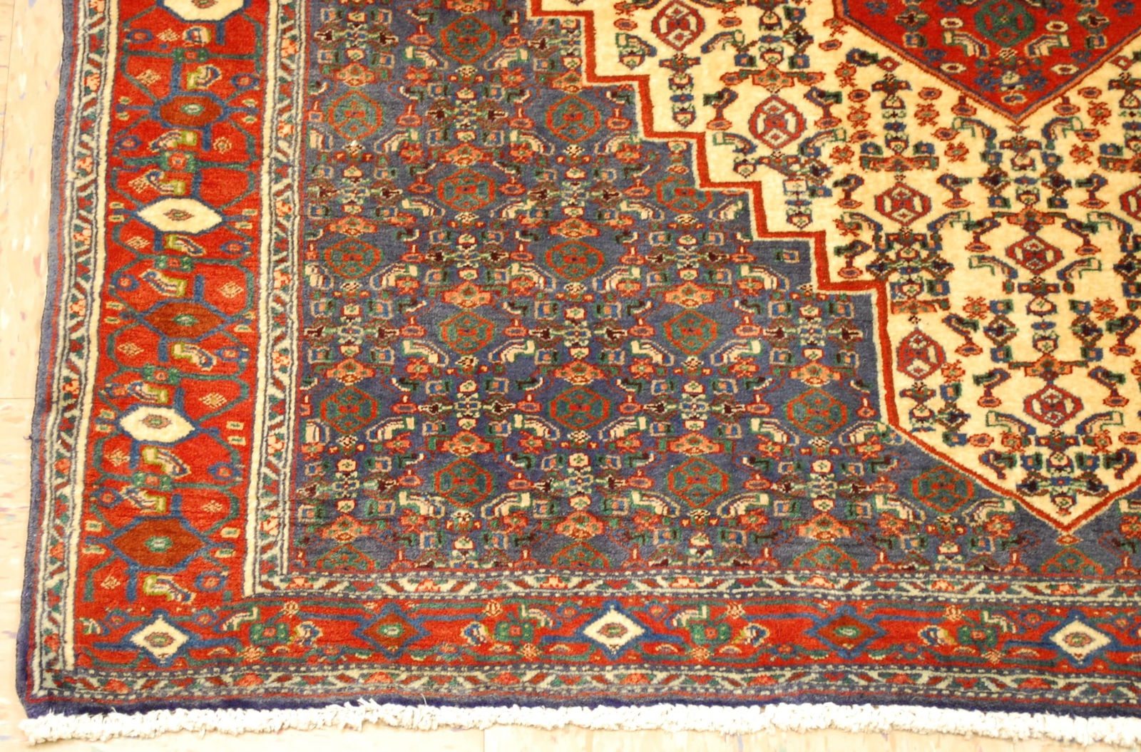 Persian BIJAR RUG ,3'11" x 6'6" - 3