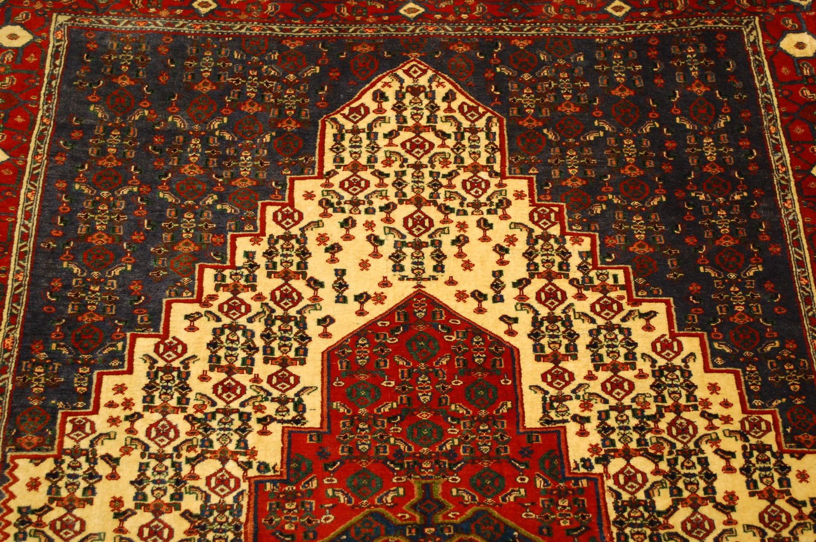 Persian BIJAR RUG ,3'11" x 6'6" - 6