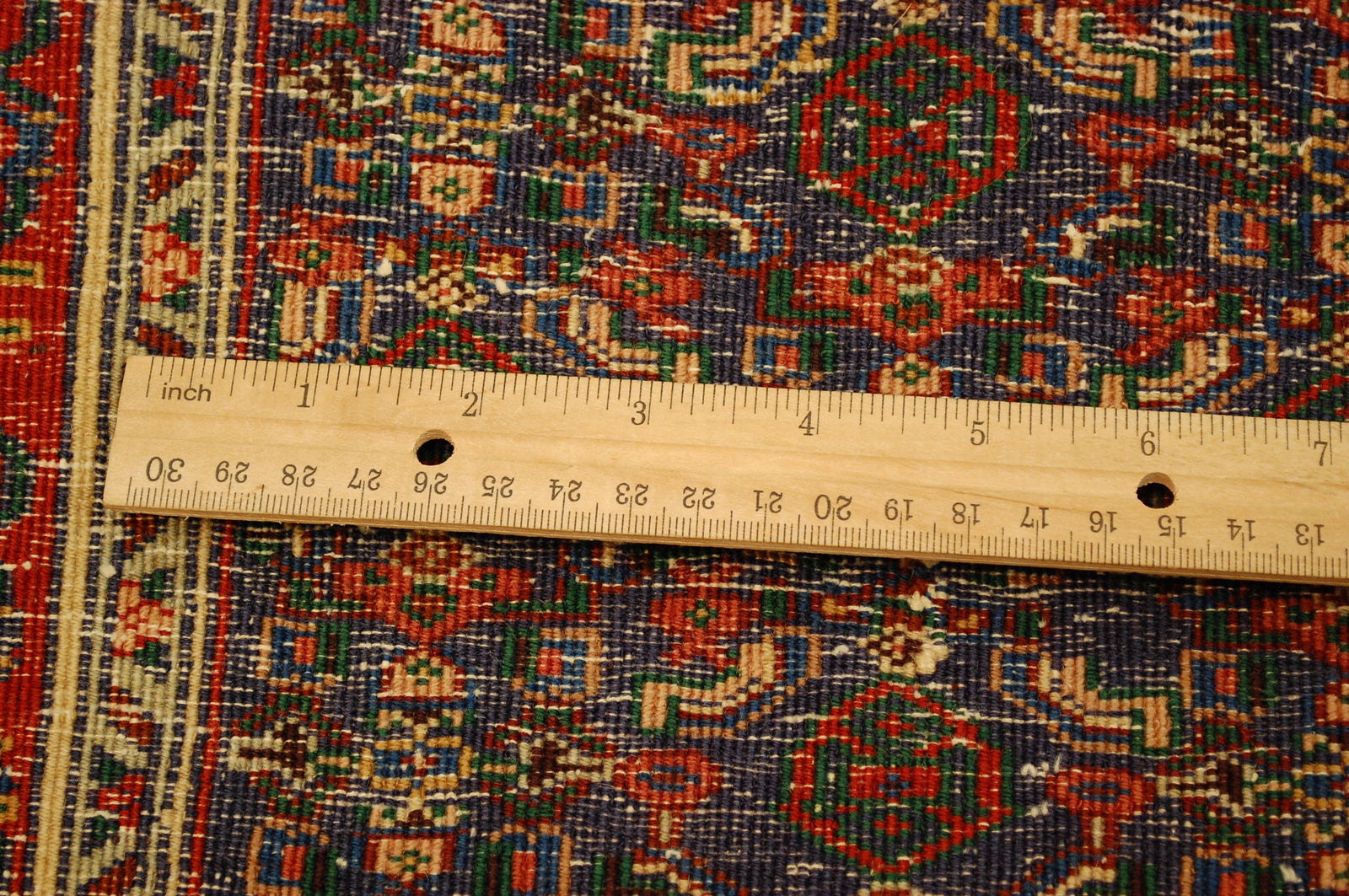 Persian BIJAR RUG ,3'11" x 6'6" - 8