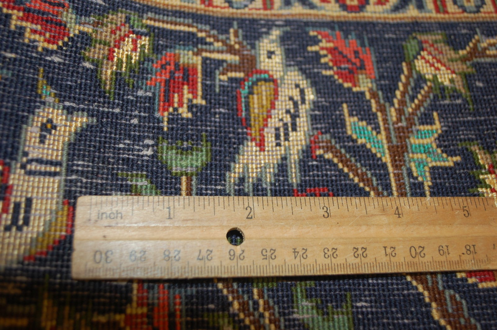 PAIR ,ANTIQUE PERSIAN -KESHAN RUG 2'5" x 3'3" AND 2'5" X 3'1" - 12