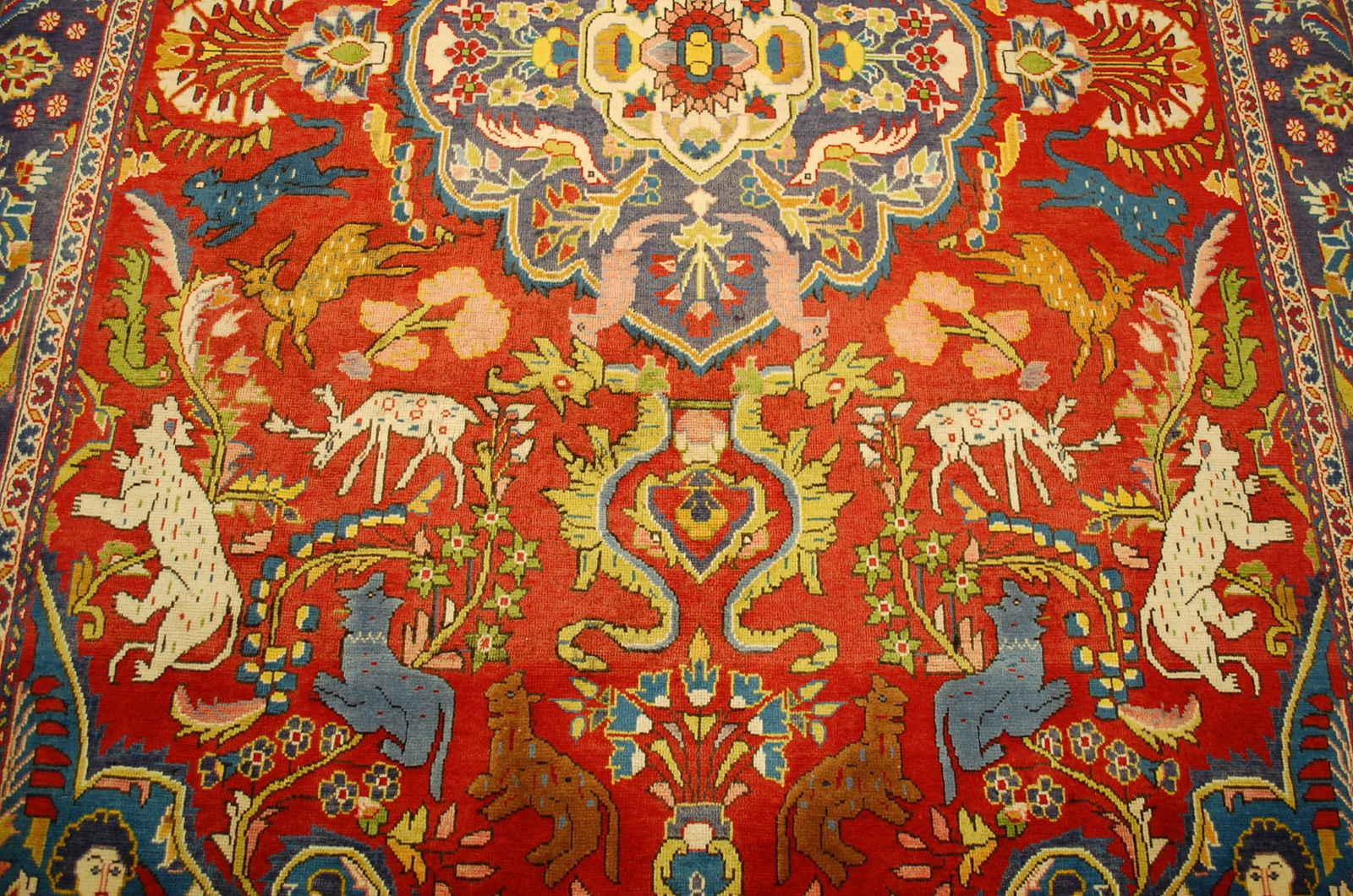 Persian TABRIZ RUG 7.2x11 - 6