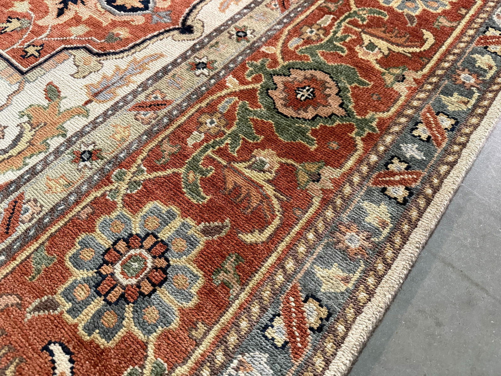 Auth Persian Masterpc Silk & Wool 6.8x10 - 7