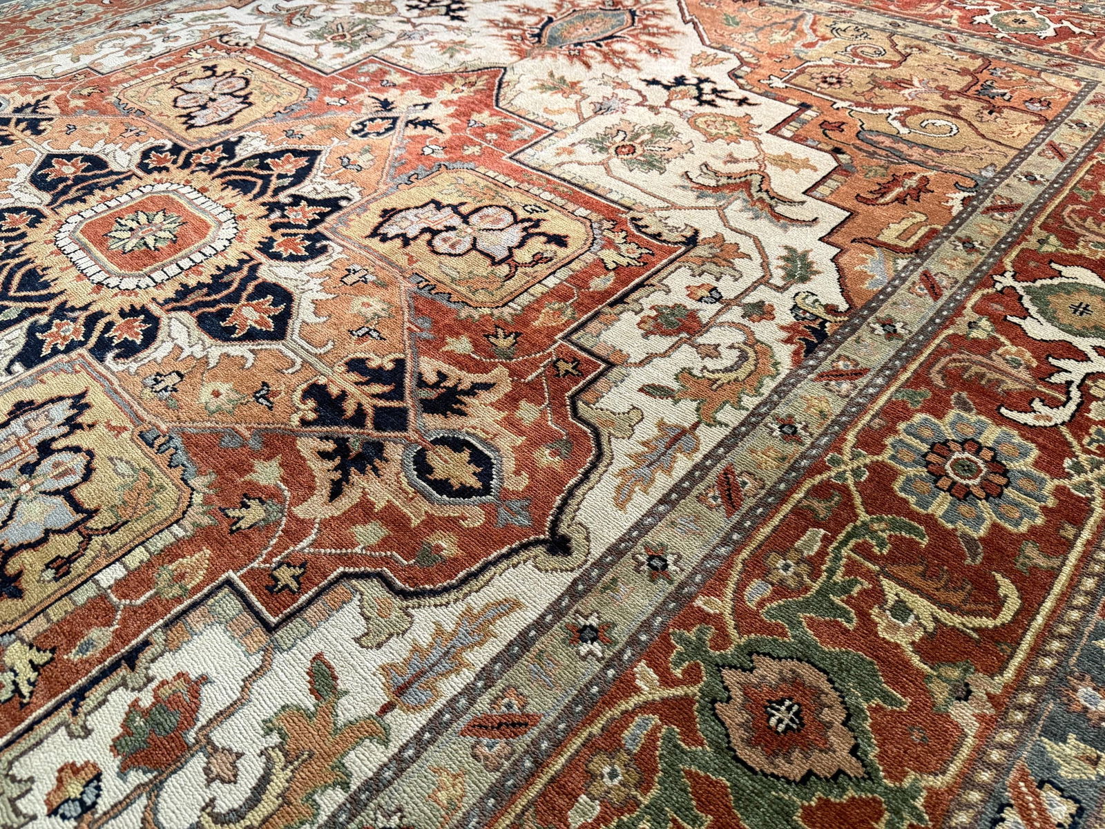 Auth Persian Masterpc Silk & Wool 6.8x10 - 8