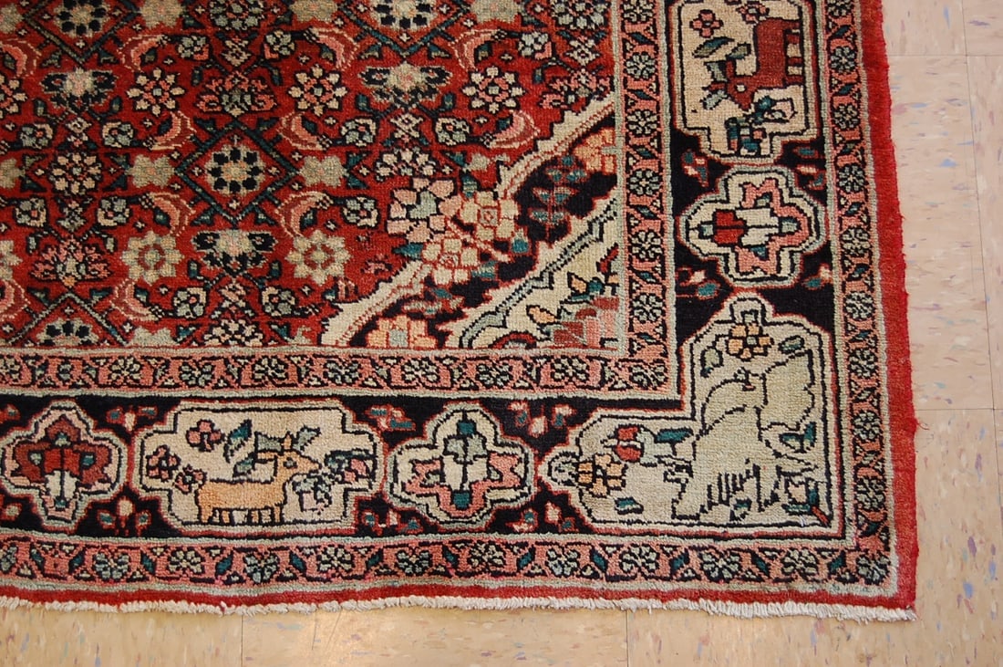 Persian BIJAR RUG, 4.4x7 - 2