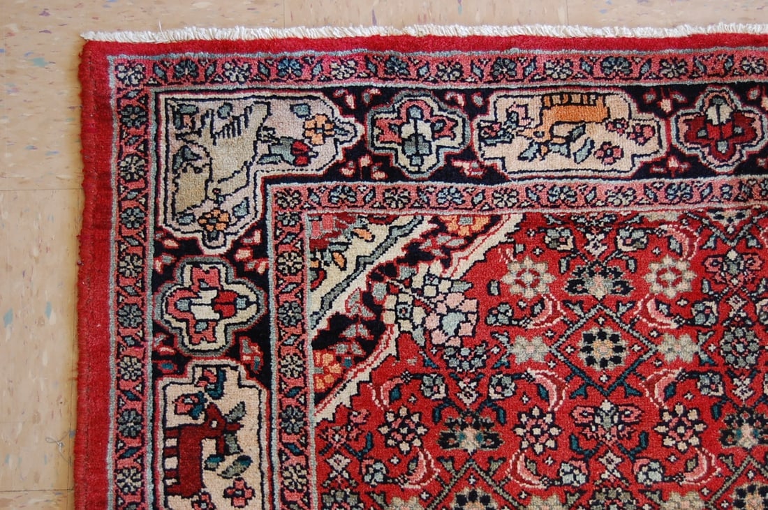 Persian BIJAR RUG, 4.4x7 - 3