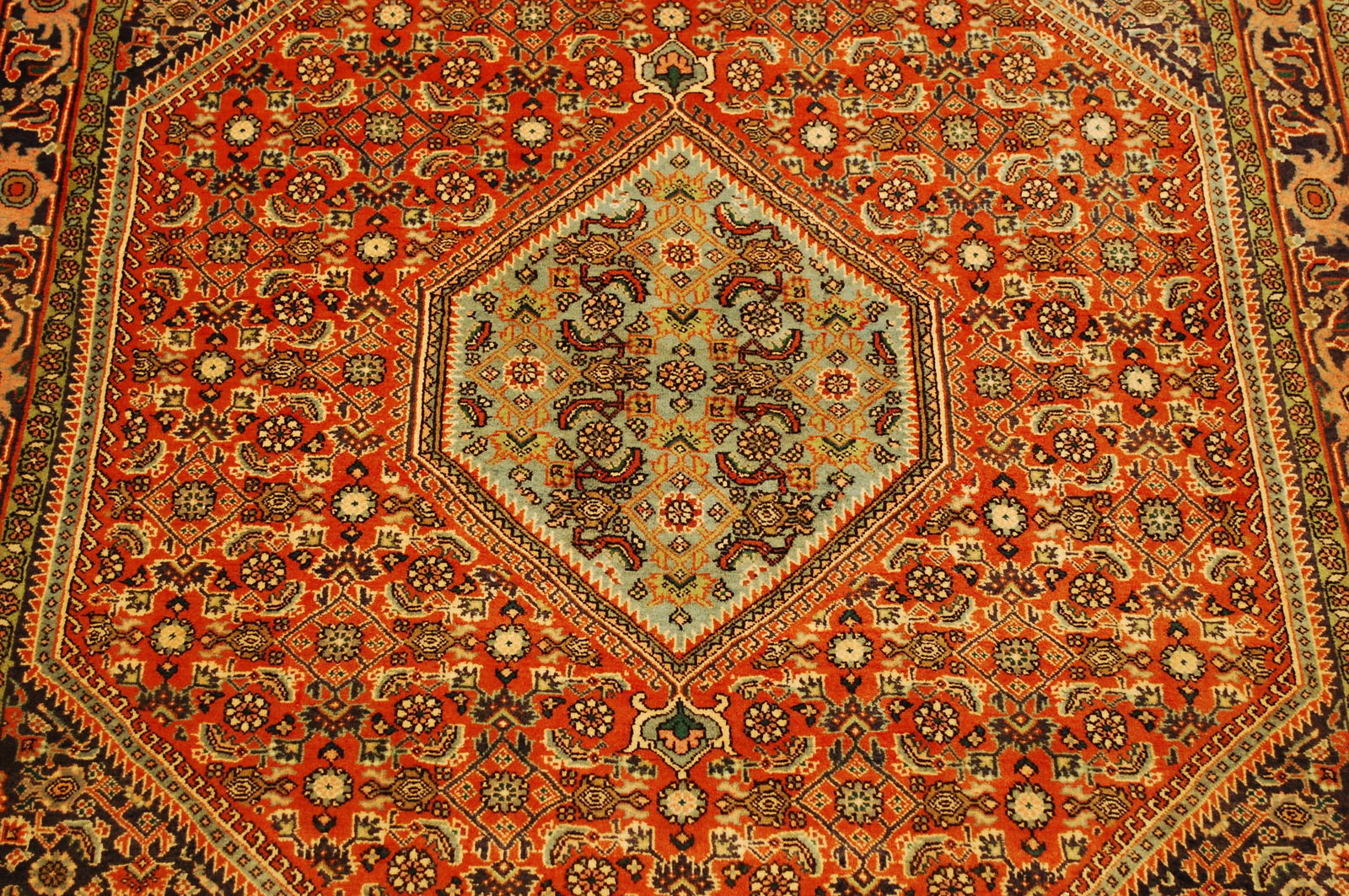 Persian BIJAR RUG 3'10" x 5'7" - 10