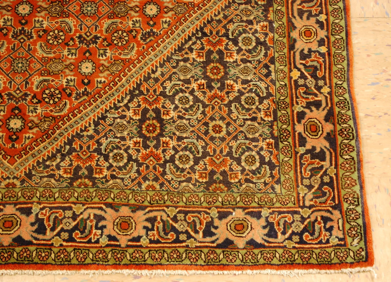 Persian BIJAR RUG 3'10" x 5'7" - 2