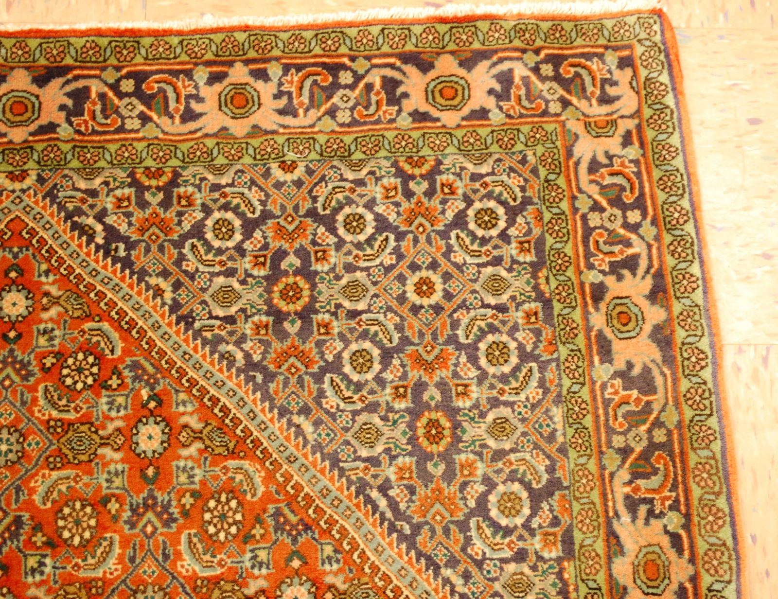 Persian BIJAR RUG 3'10" x 5'7" - 5
