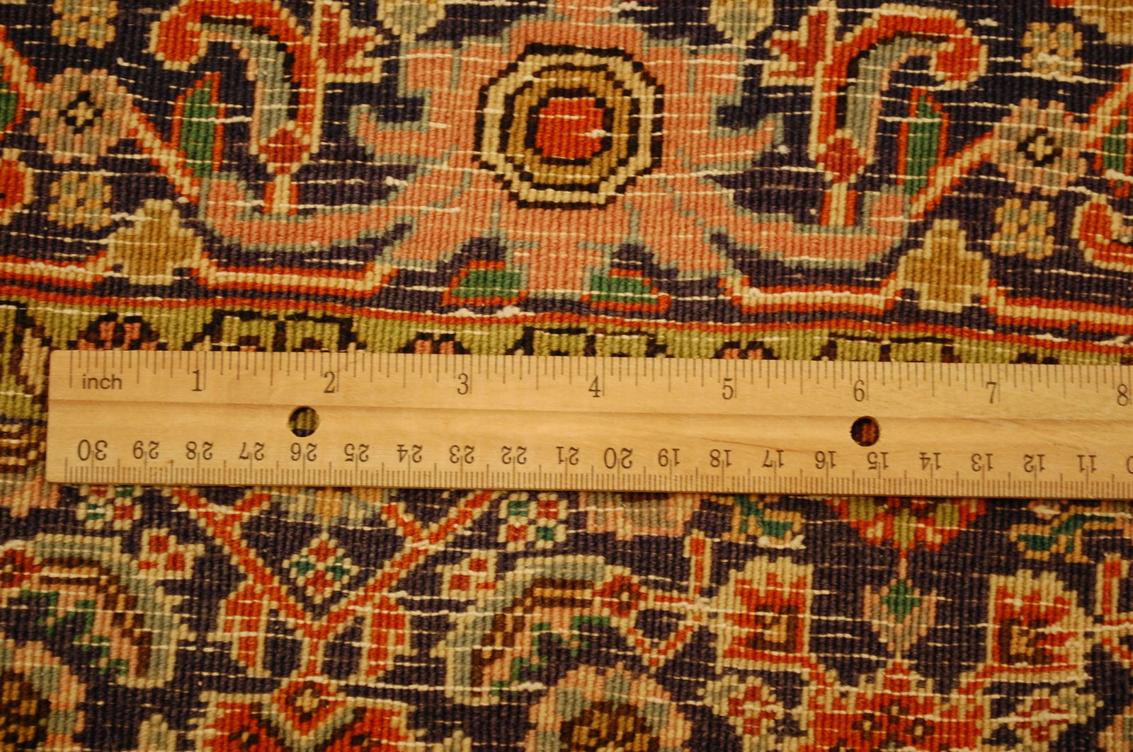 Persian BIJAR RUG 3'10" x 5'7" - 9