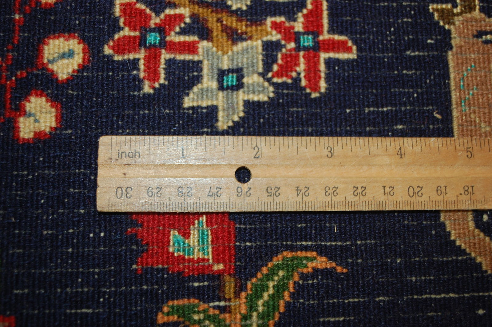 PAIR ,ANTIQUE PERSIAN -KESHAN RUG 2' x 3' AND 2' X 3' - 13