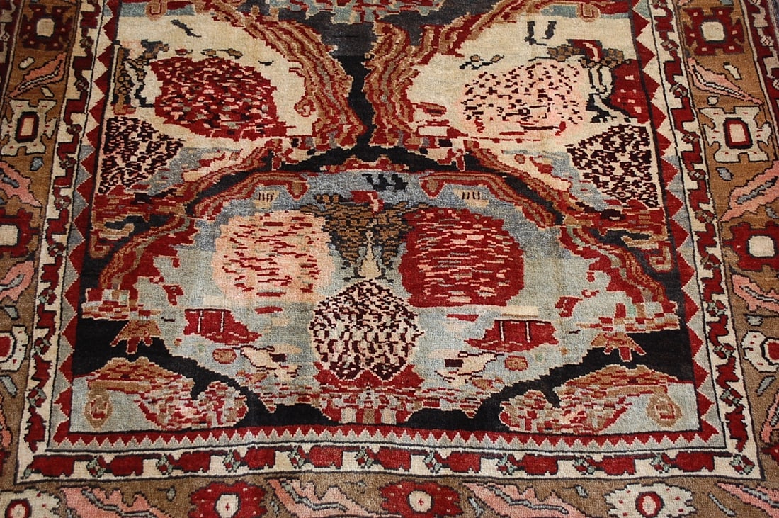 Persian BIJAR RUG, 4.3x6.7 - 9