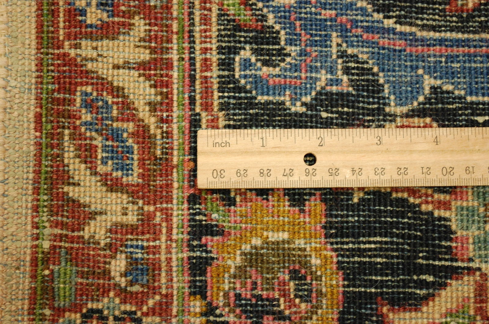 Persian TABRIZ RUG, 9'2" x13' - 11