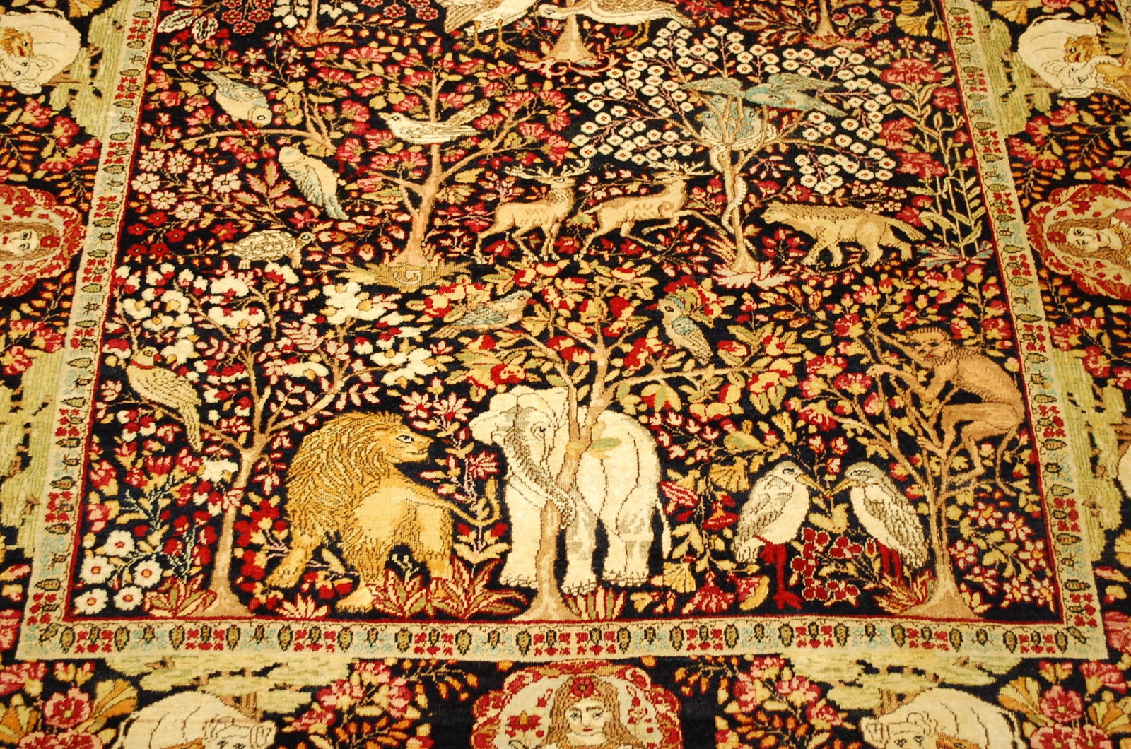 Persain KERMAN LAVAR ,TREE OF LIFE ,4.8x7.4 - 13