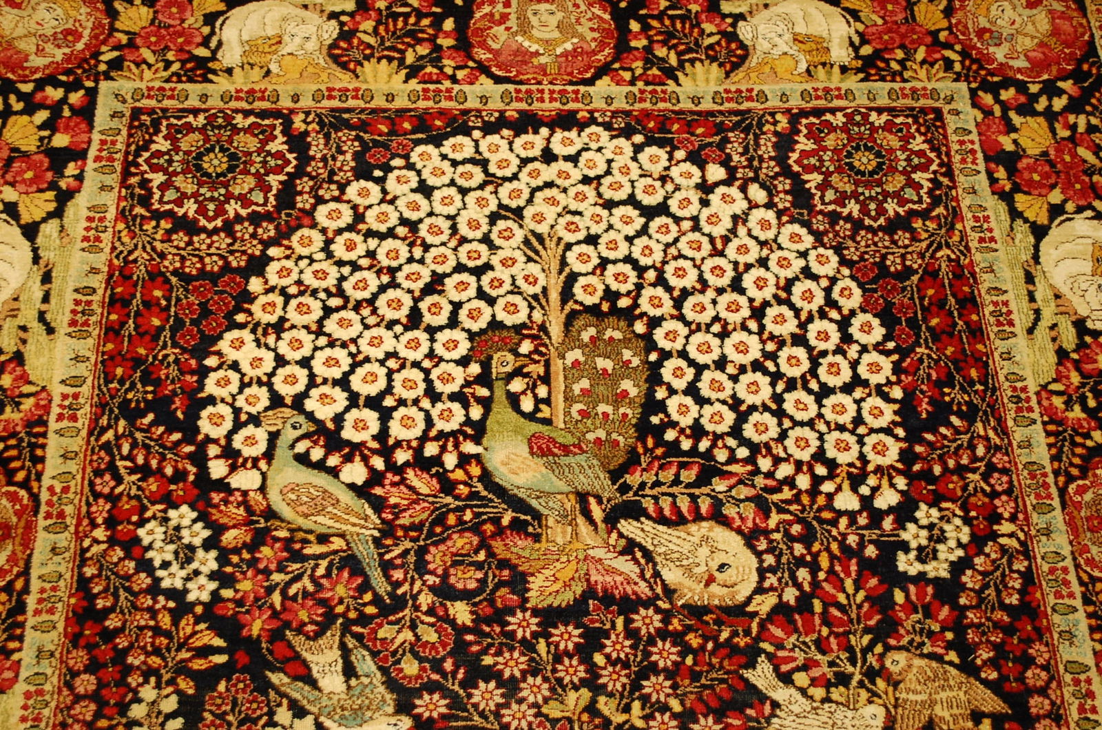 Persain KERMAN LAVAR ,TREE OF LIFE ,4.8x7.4 - 6