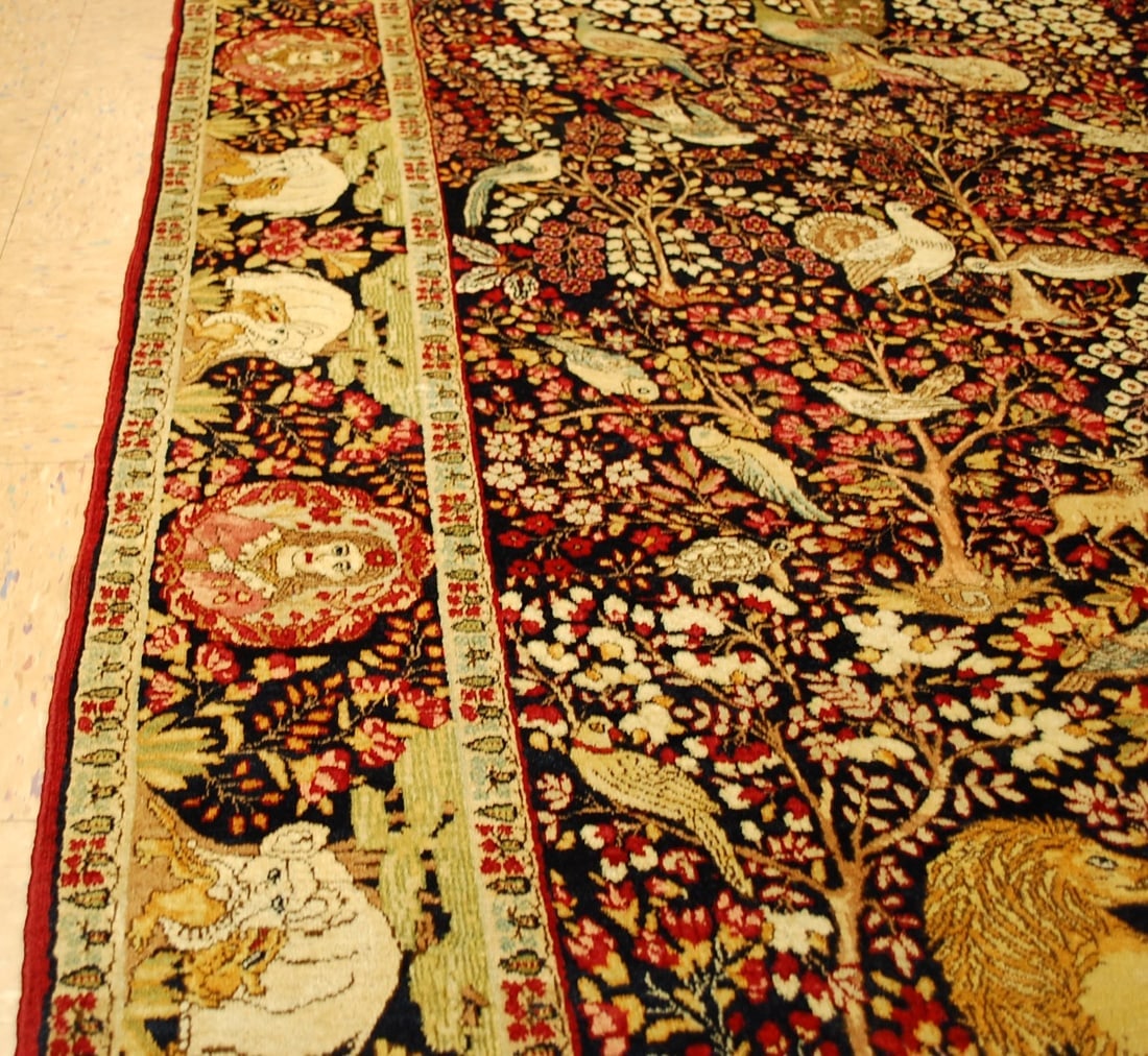 Persain KERMAN LAVAR ,TREE OF LIFE ,4.8x7.4 - 8