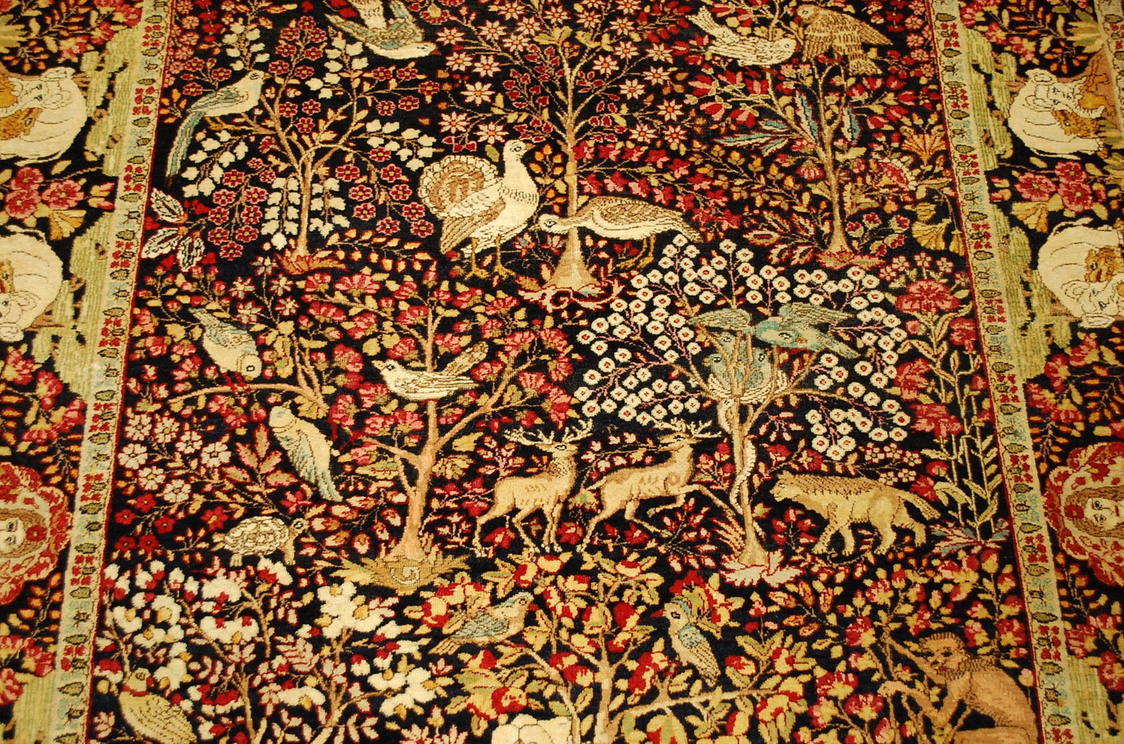 Persain KERMAN LAVAR ,TREE OF LIFE ,4.8x7.4 - 9