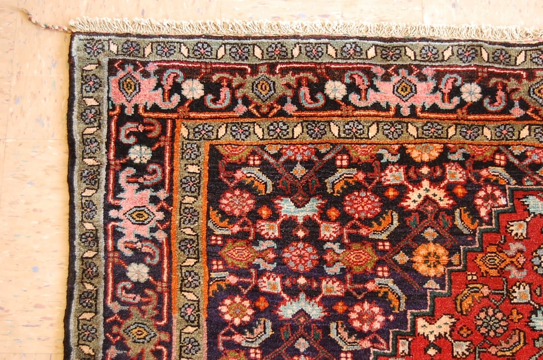 Persian BIJAR RUG 4' 4" x 6' 9" - 3