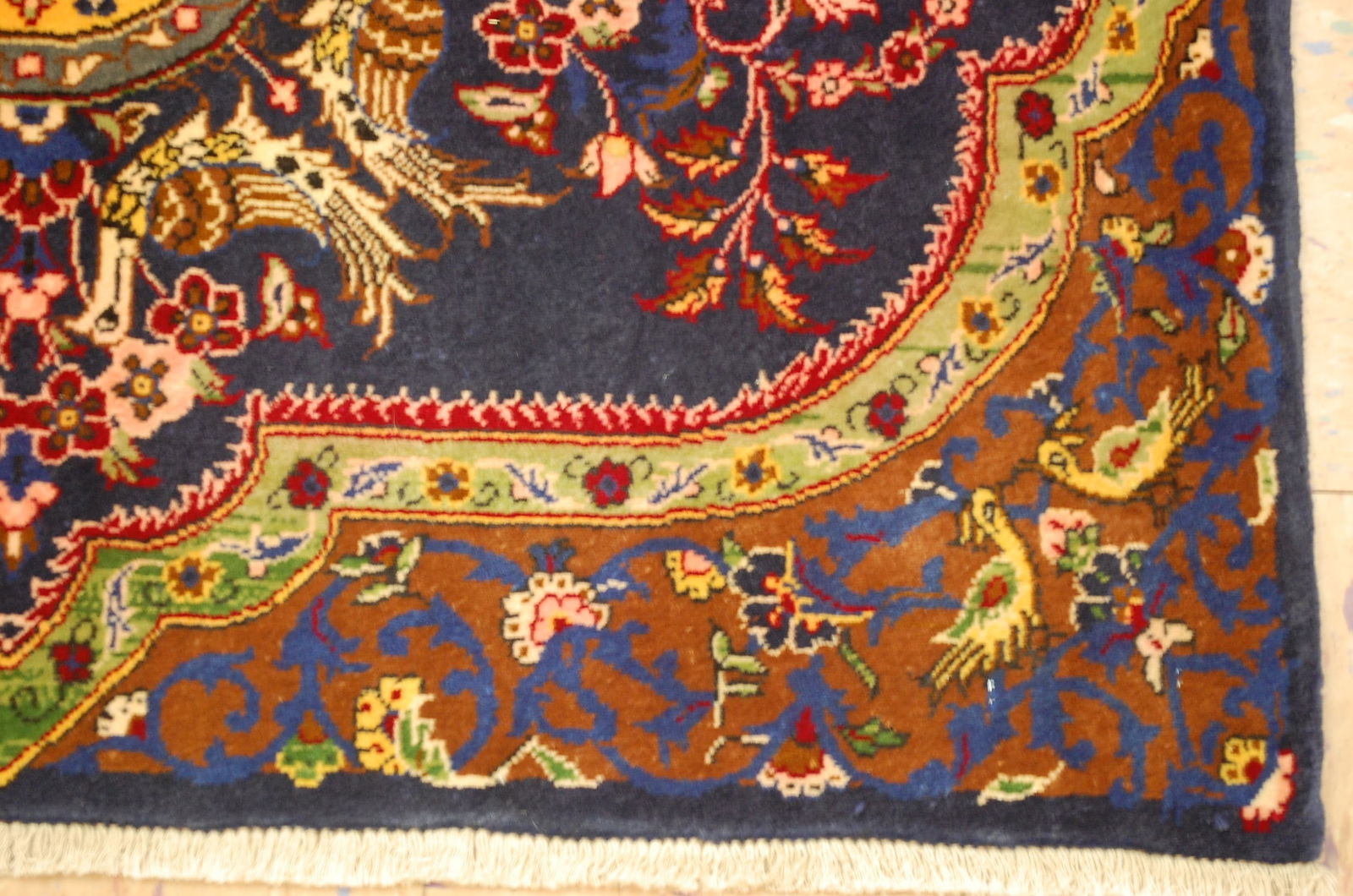 Persian KASHAN RUG 2'6" x 3'4" - 5