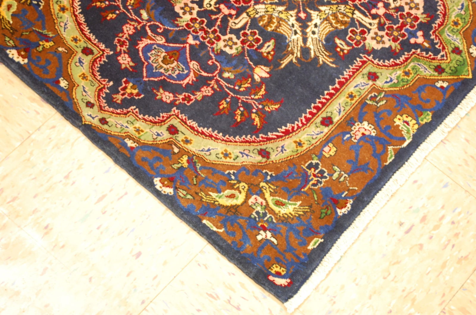 Persian KASHAN RUG 2'6" x 3'4" - 7