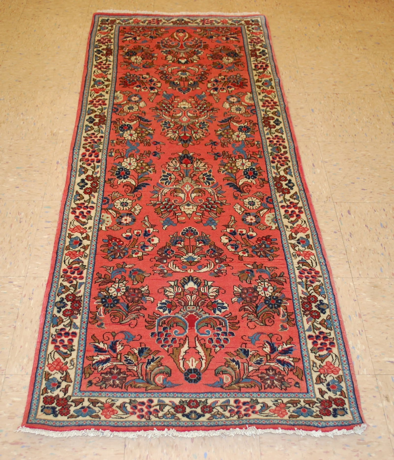 PERSIAN SARUK RUG 2'6" X 6'6" (1 of 14)