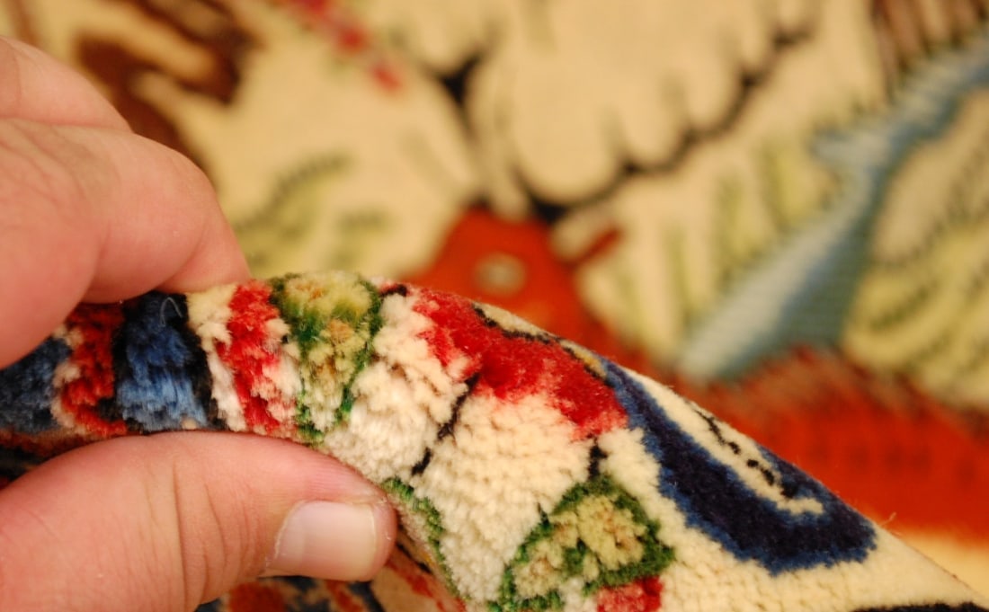 Persian TABRIZ RUG ,2.4x2.9 - 7