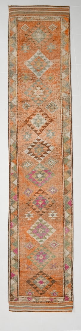 2'8'' x 13'1'' Turkish Handmade Kilim Rug - 17966 (1 of 20)