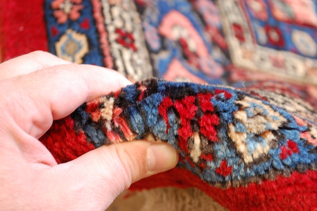 Persian BIJAR Rug,4'8" x8" - 10