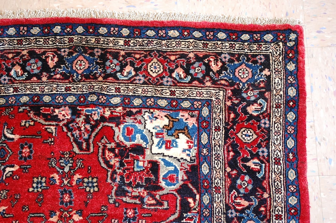 Persian BIJAR Rug,4'8" x8" - 3