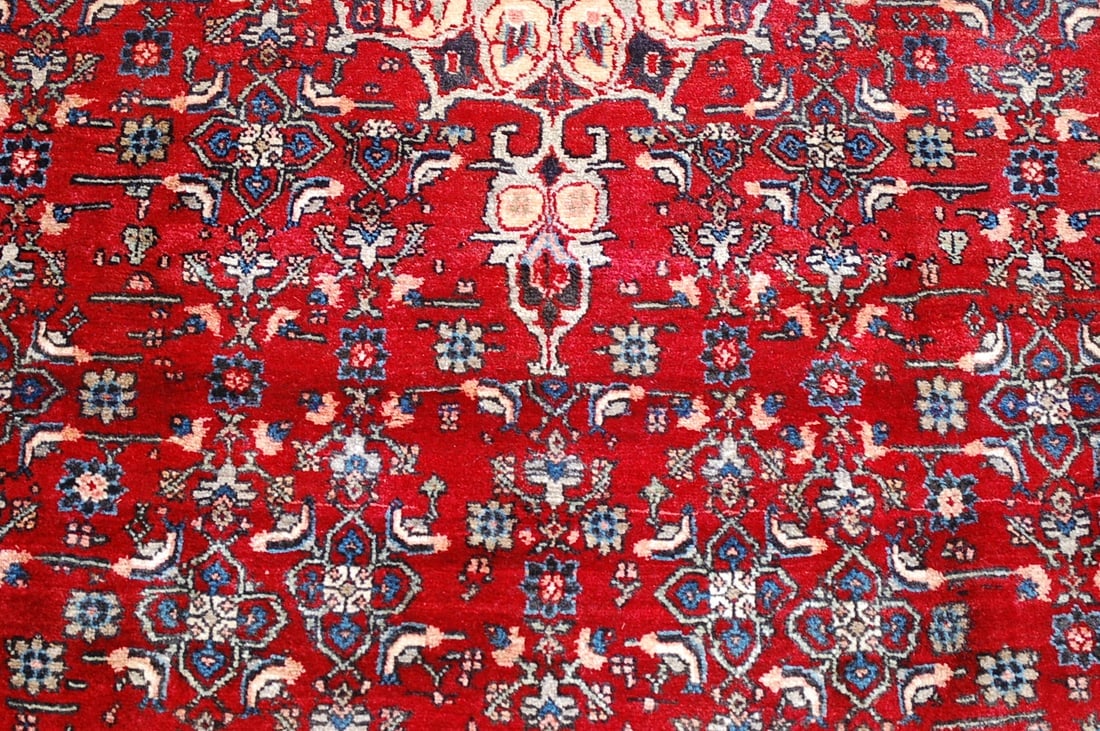 Persian BIJAR Rug,4'8" x8" - 5