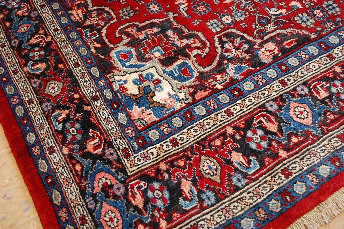 Persian BIJAR Rug,4'8" x8" - 8