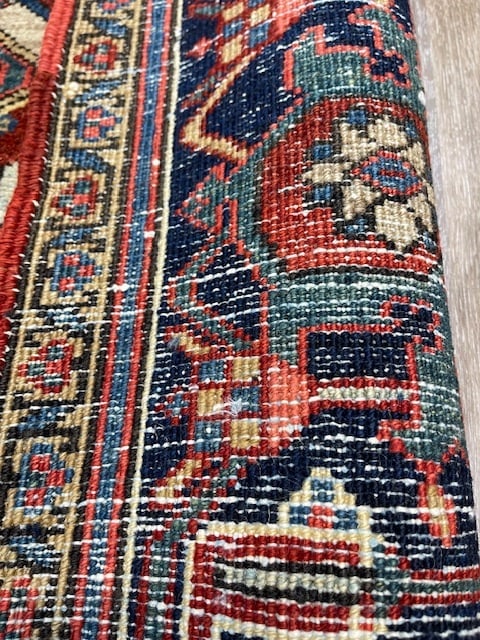 EXQUISITE FINE SUPER KAZAK RUG 8'.2"x11'.2" - 10