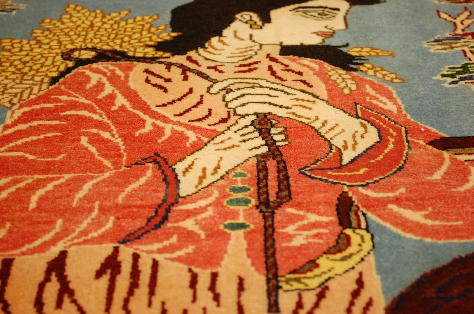 Persian BIJAR RUG,2'3" x 2'9" - 5