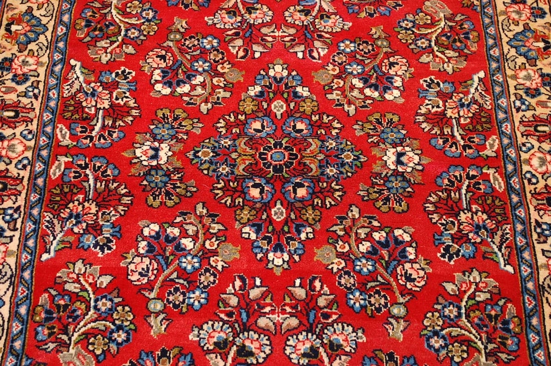 Persian SAROUK RUG 3.7x5 - 7