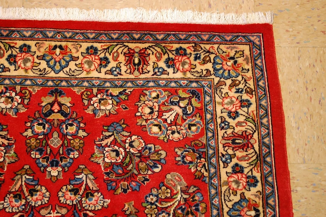 Persian SAROUK RUG 3.7x5 - 9