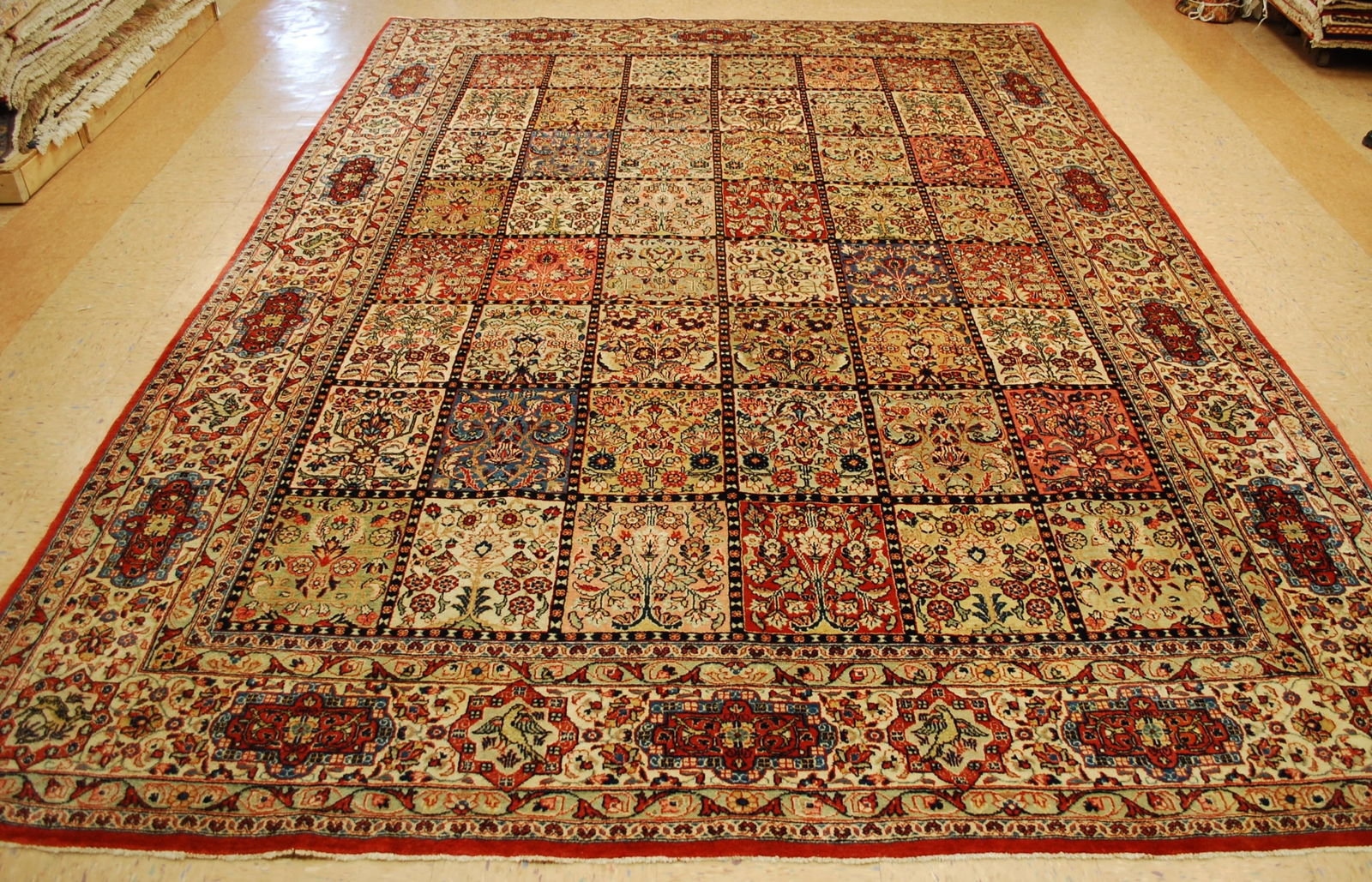 Persian SAROUK RUG, 8.3x11.9 (1 of 11)