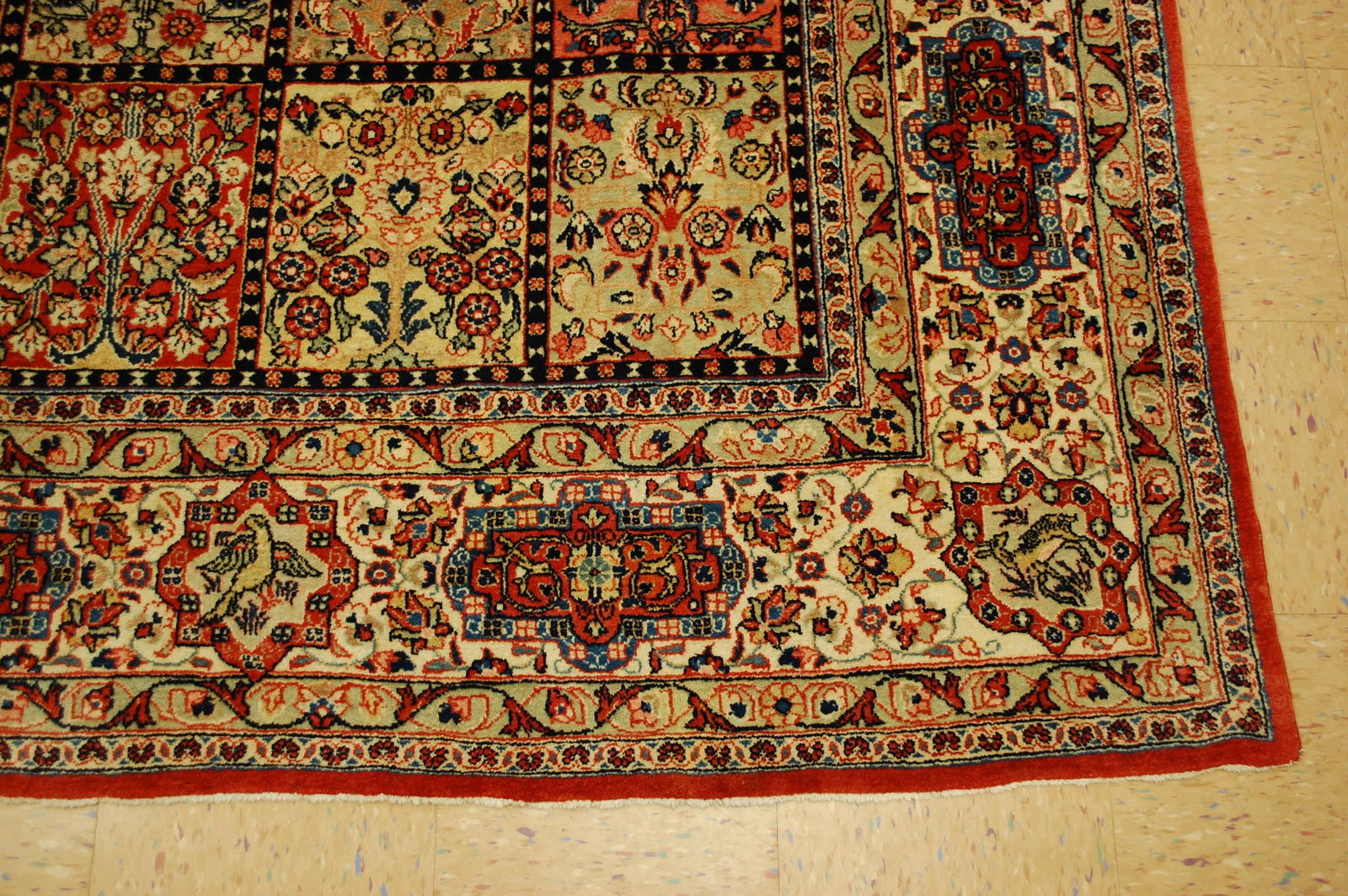 Persian SAROUK RUG, 8.3x11.9 - 3
