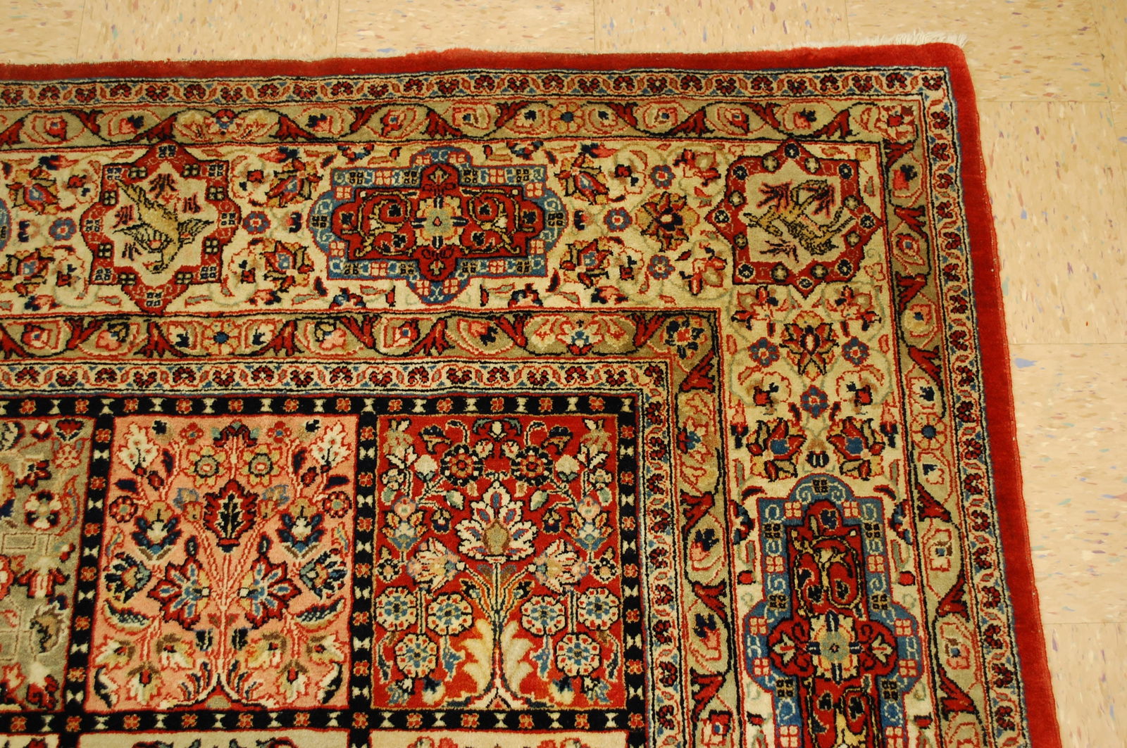 Persian SAROUK RUG, 8.3x11.9 - 4