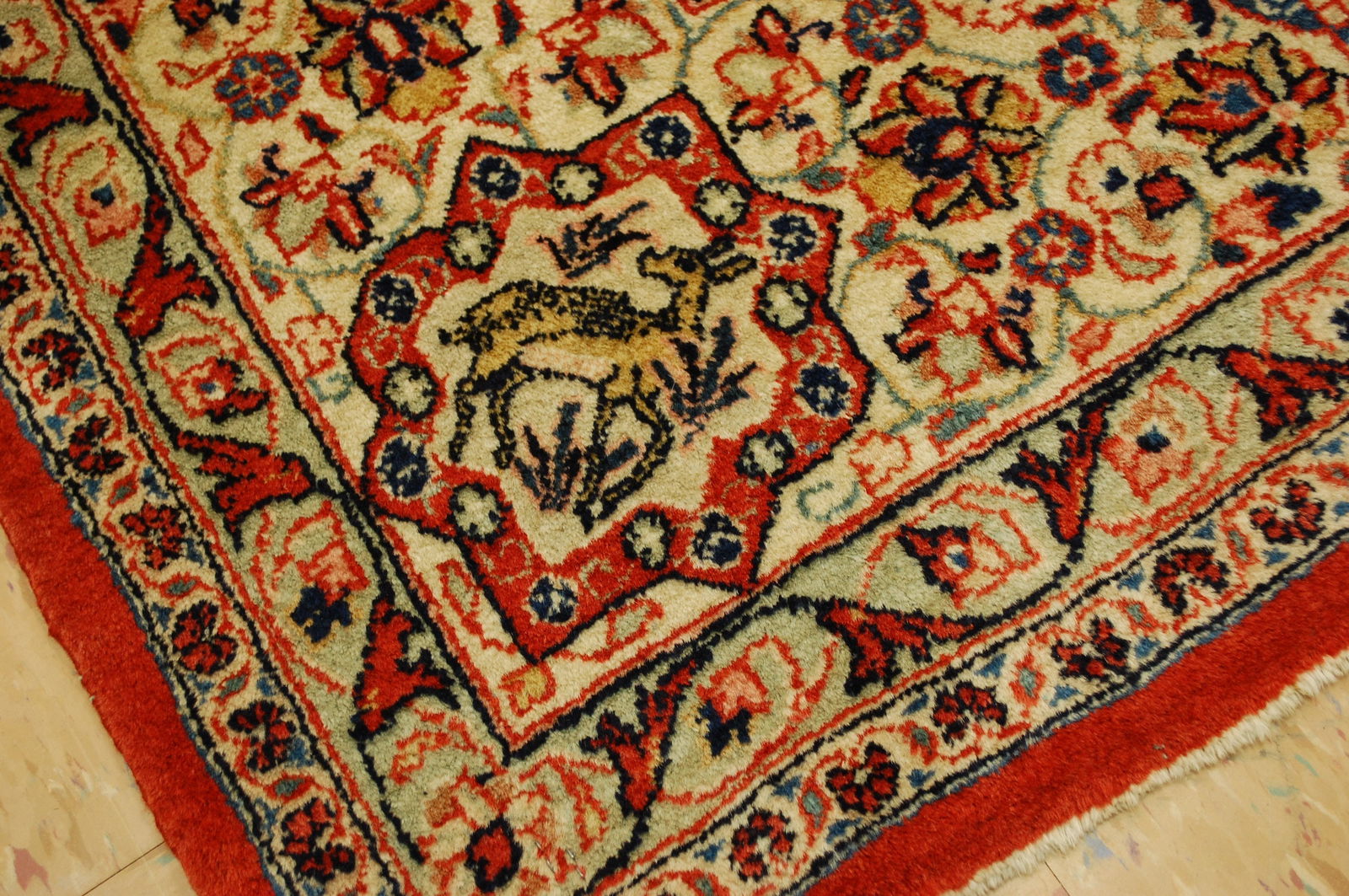 Persian SAROUK RUG, 8.3x11.9 - 7