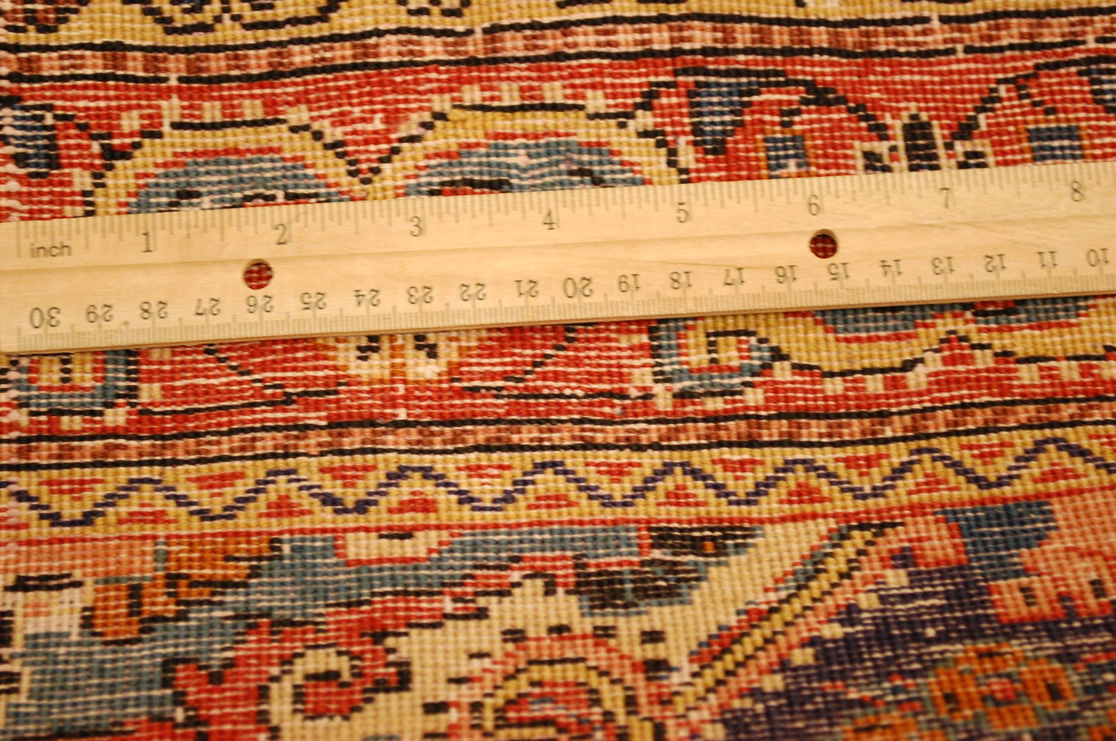 Persian SARUK FERAKHAN RUG 3'8" x 4'10" - 11